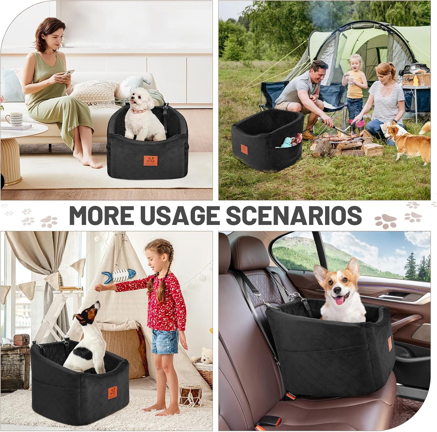 Dog Car Seat for Small Dogs InfiniteWags