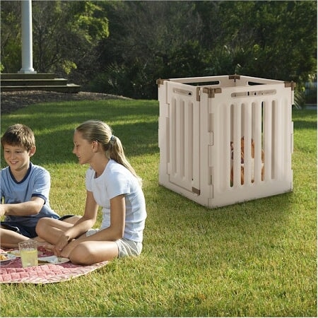 Convertible Indoor Outdoor 4 Panel Pet Playpen Richell