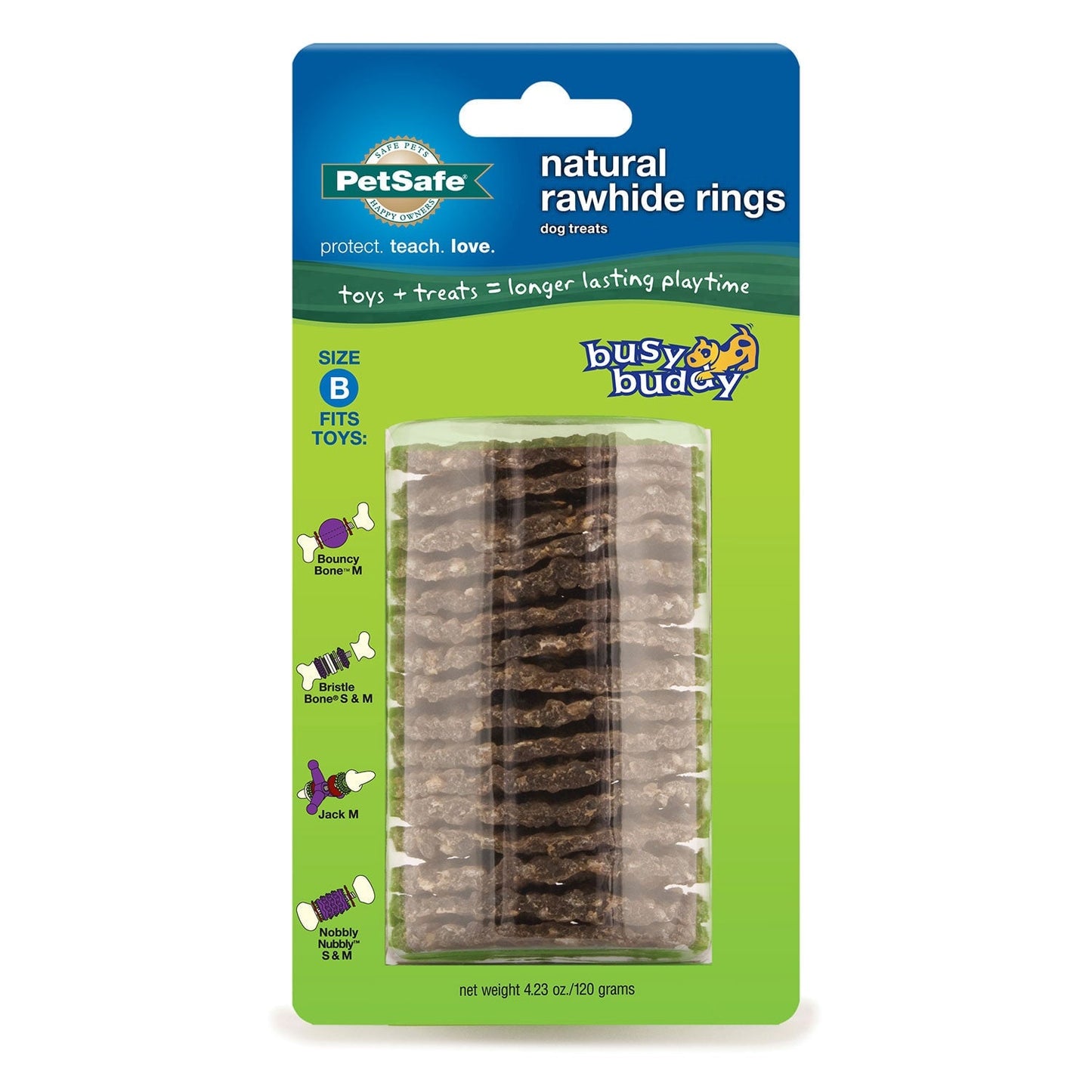 Busy Buddy Rawhide Refill Rings PetSafe