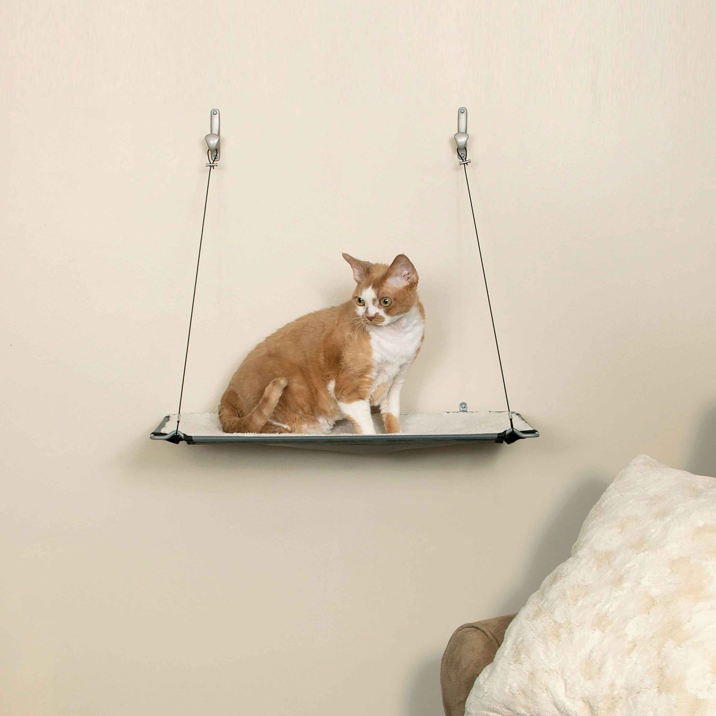 Wall Mounted Cat Shelf Single Level K&H Pet Products
