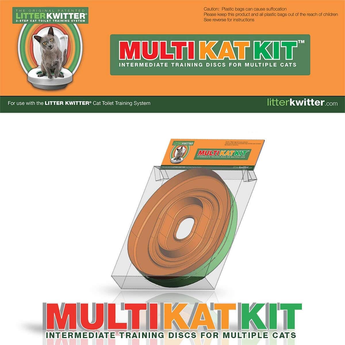 Multi-Kat-Kit Toilet Training System Litter Kwitter
