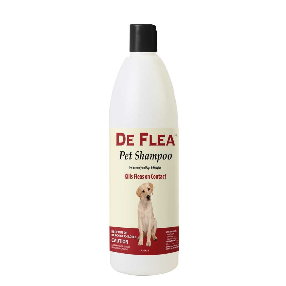 DeFlea Shampoo for Dogs 33.8 ounces Miracle Corp