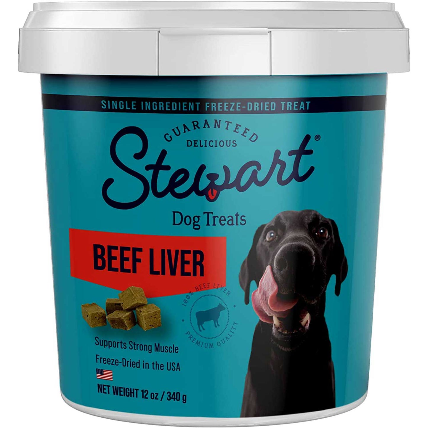 Stewart Pro-Treat Freeze Dried Beef Liver 12 ounces Miracle Corp