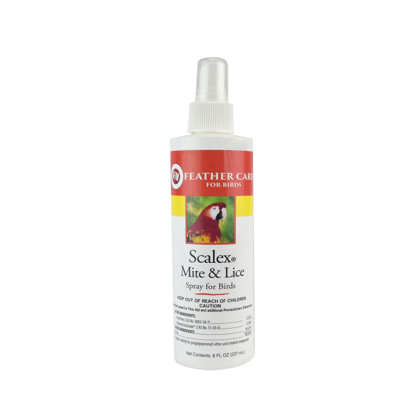 Scalex for Birds Mite and Lice Spray 8 ounces Miracle Corp