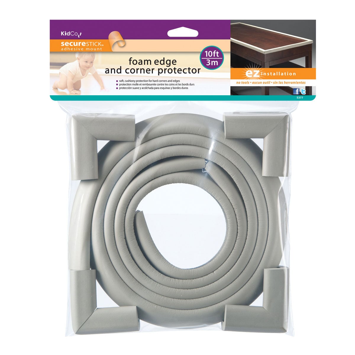 Foam Edge and Four Corner Protectors Kidco