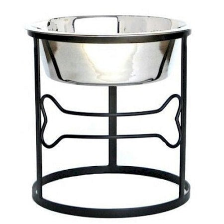 Bone Raised Dog Bowl - Medium PetsStop