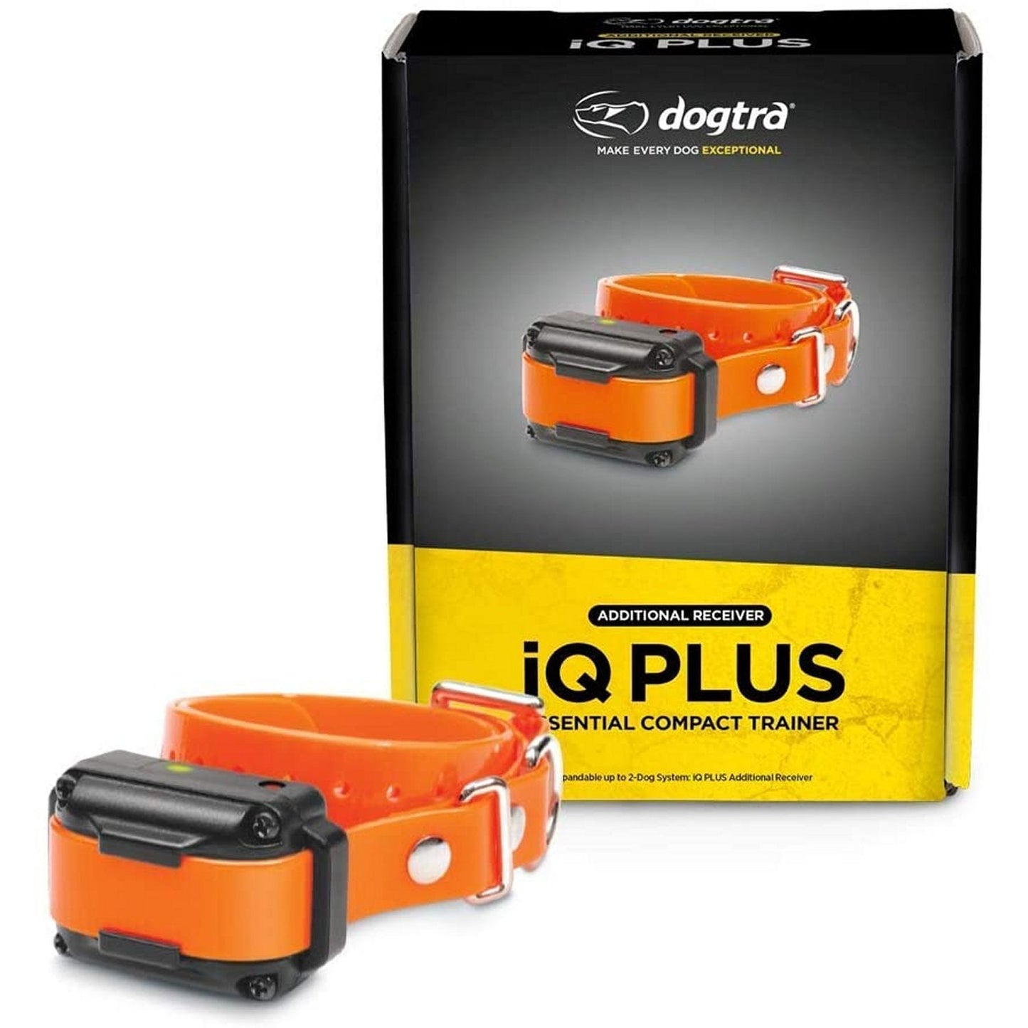 IQ Plus Additional Receiver Orange Strap Dogtra
