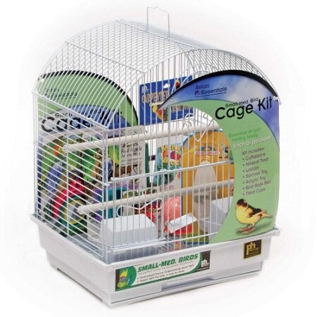 Round Roof Bird Cage Kit Prevue Pet Products