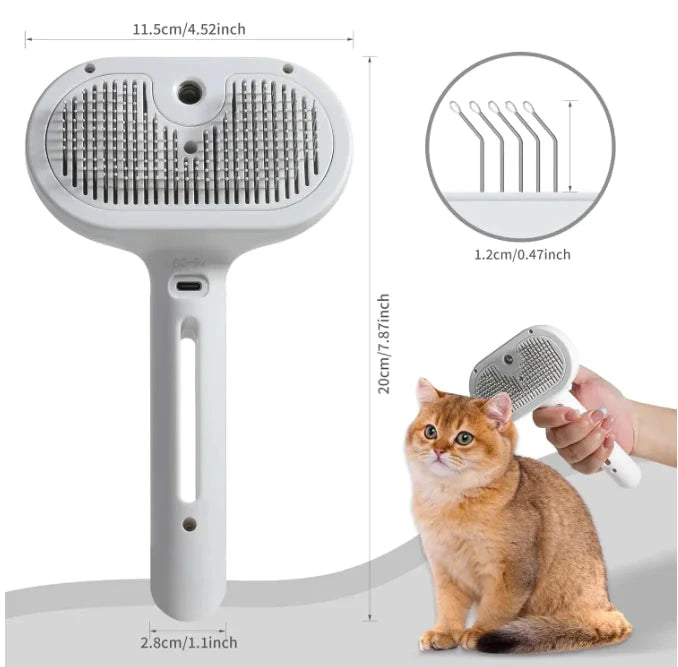 Pet Hair Spray Brush InfiniteWags