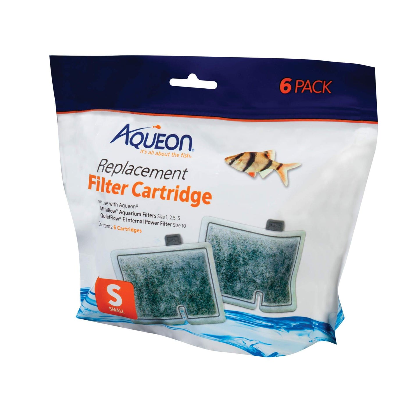 Replacement Filter Cartridges 6 pack Aqueon