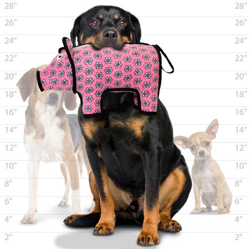 Tough Pig Dog Toy - Tuffy® Barnyard Series - Polly Pig Tuffy