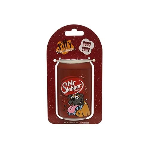 Soda Dog Toy - Silly Squeakers® Soda Can - Mr. Slobber Tuffy