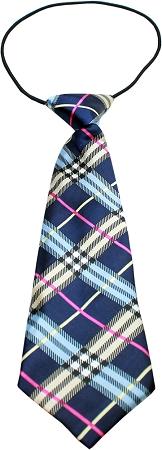 Big Dog Neck Tie Plaid Mix InfiniteWags