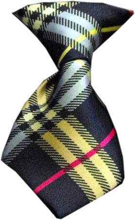 Dog Neck Tie Plaid Mix InfiniteWags