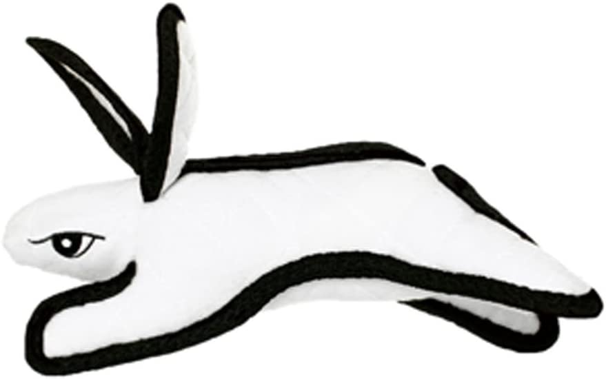 Tough Rabbit Dog Toy - Tuffy® Barnyard Series - Rabbit Tuffy