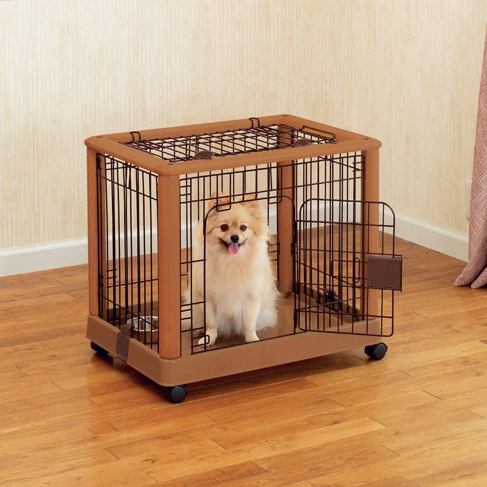 Mobile Dog Crate - Richell Mobile Pet Pen 640 Richell