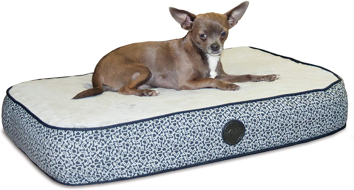 5" Thick Memory Foam Superior Orthopedic Dog Bed K&H Pet Products Small - 20″ x 30″ x 5″ Gray