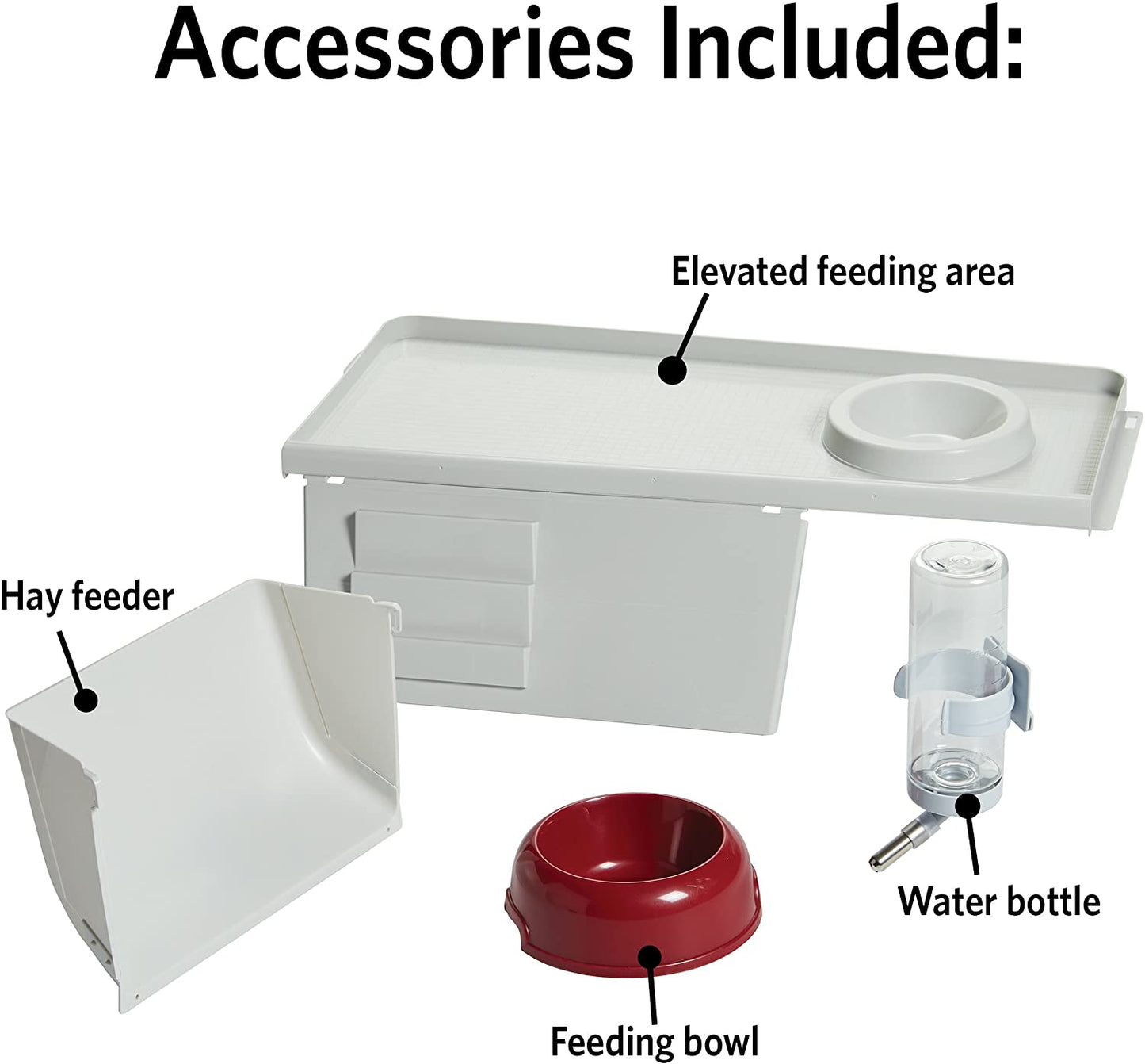 Deluxe Rabbit & Guinea Pig Cage - Wabbitat Deluxe Extra Long Rabbit Home - Midwest Homes 158XL Midwest