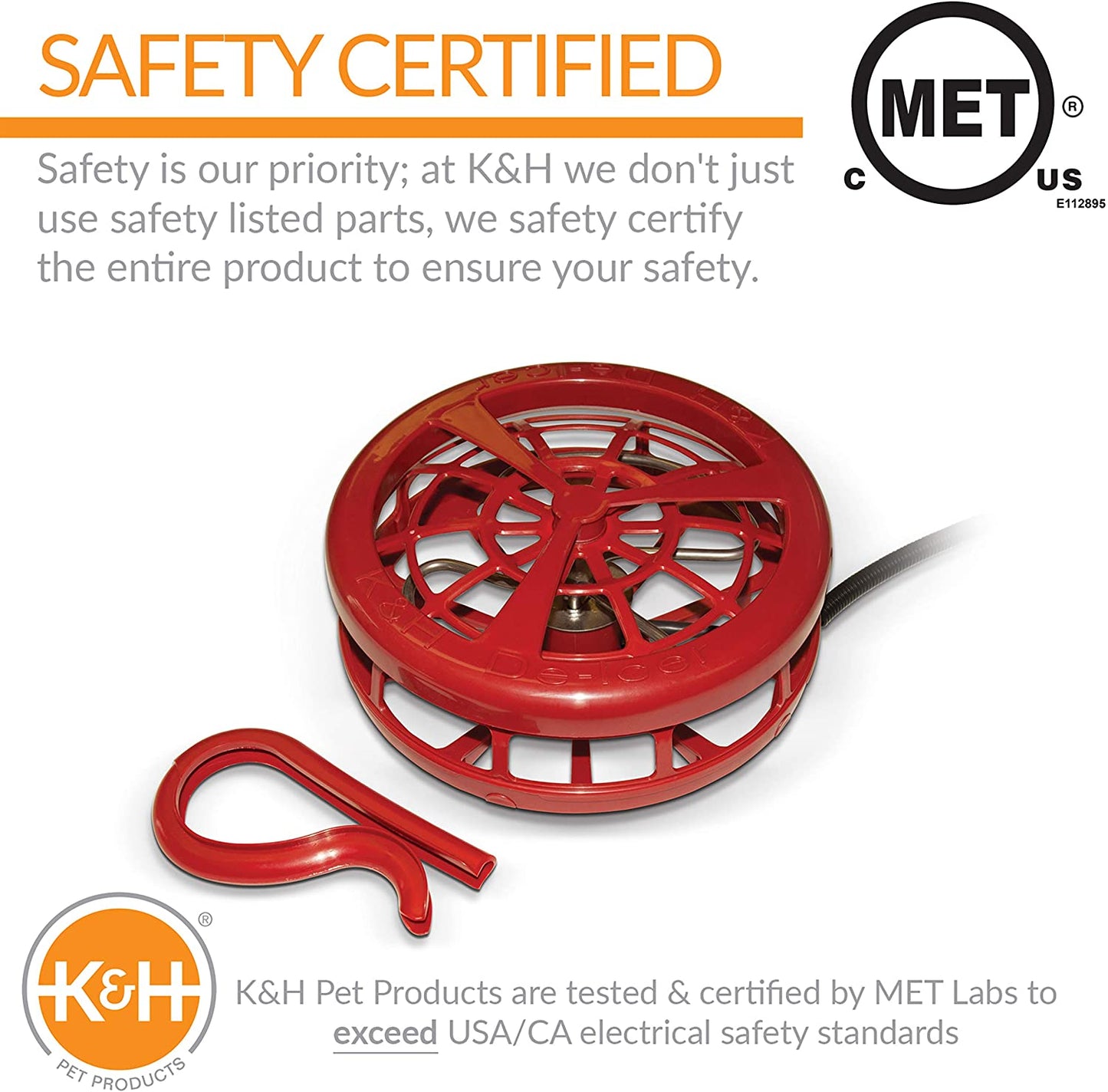 Stock Tank De-Icer 250 Watts - K&H Pet Products K&H Pet Products