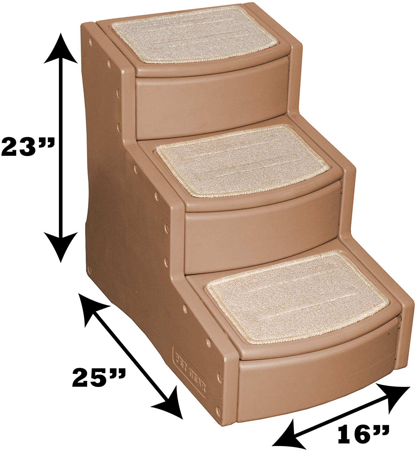 3 Step Pet Stairs - 150lb Capacity - Pet Gear Easy Step III Pet Stairs Dog Steps Pet Gear