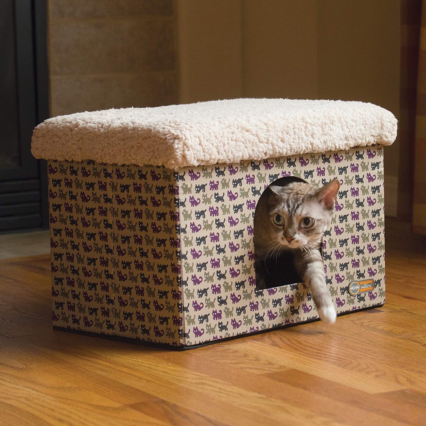 Cat Bunkhouse - K&H Pet Products Kitty Bunkhouse - 12” x 18” x 12” K&H Pet Products