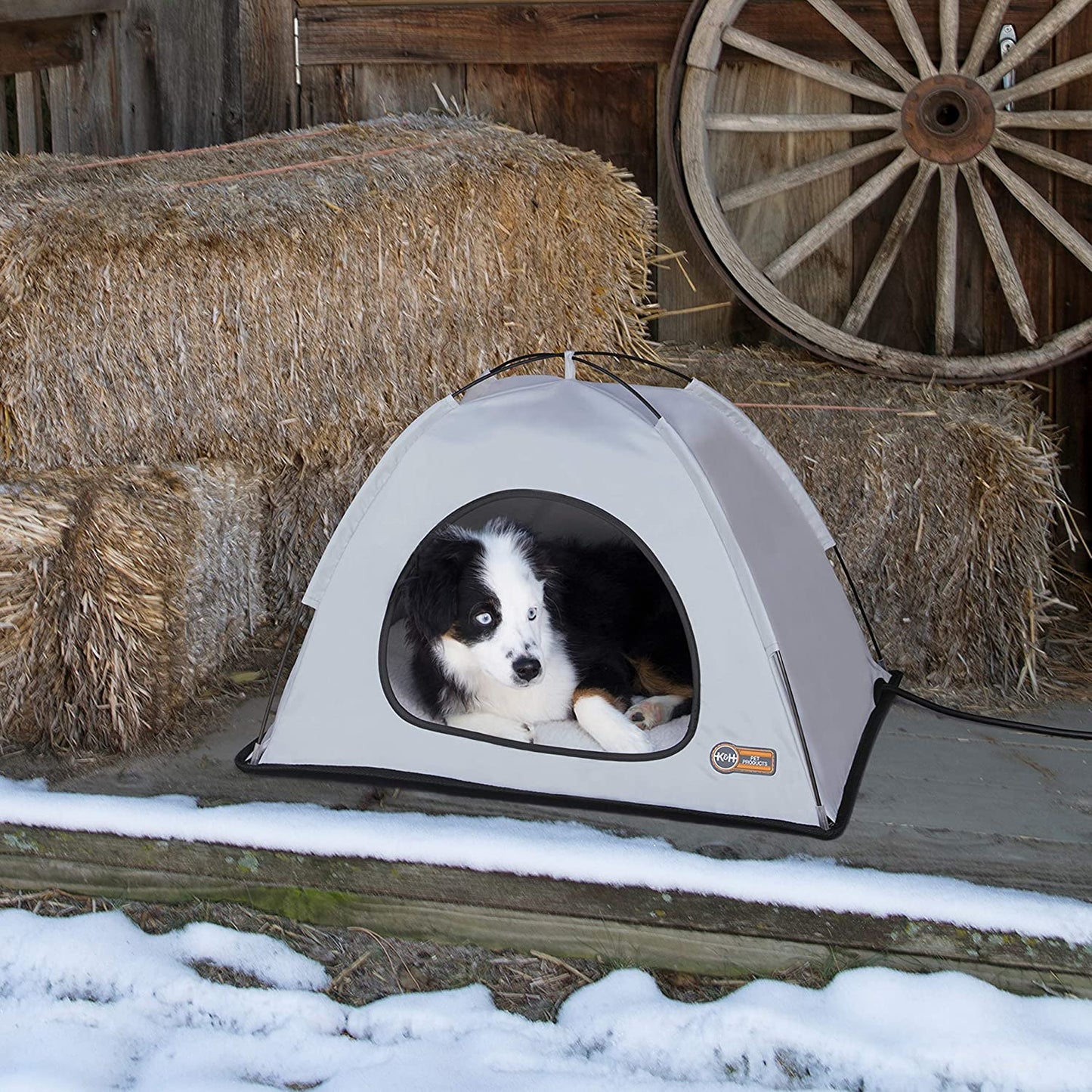 Outdoor Heated Pet Shelter - Pet Thermo Tent - K&H Pet Products K&H Pet Products