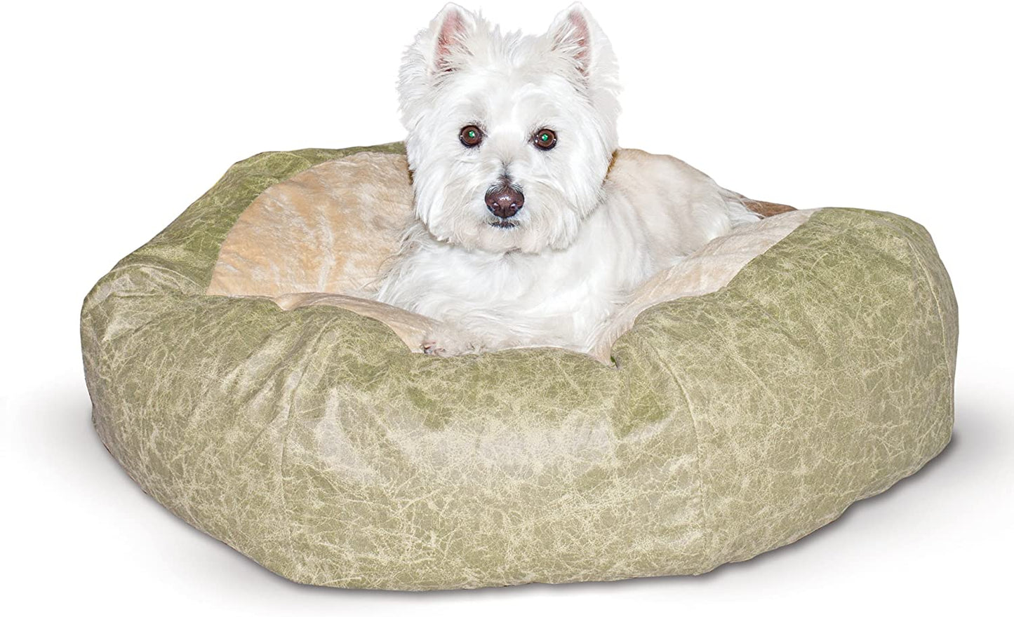 Cuddle Ball Dog Bed - K&H Pet Products Self Warming Cuddle Ball Pet Bed K&H Pet Products Large - 48″ x 48″ x 12″ Green
