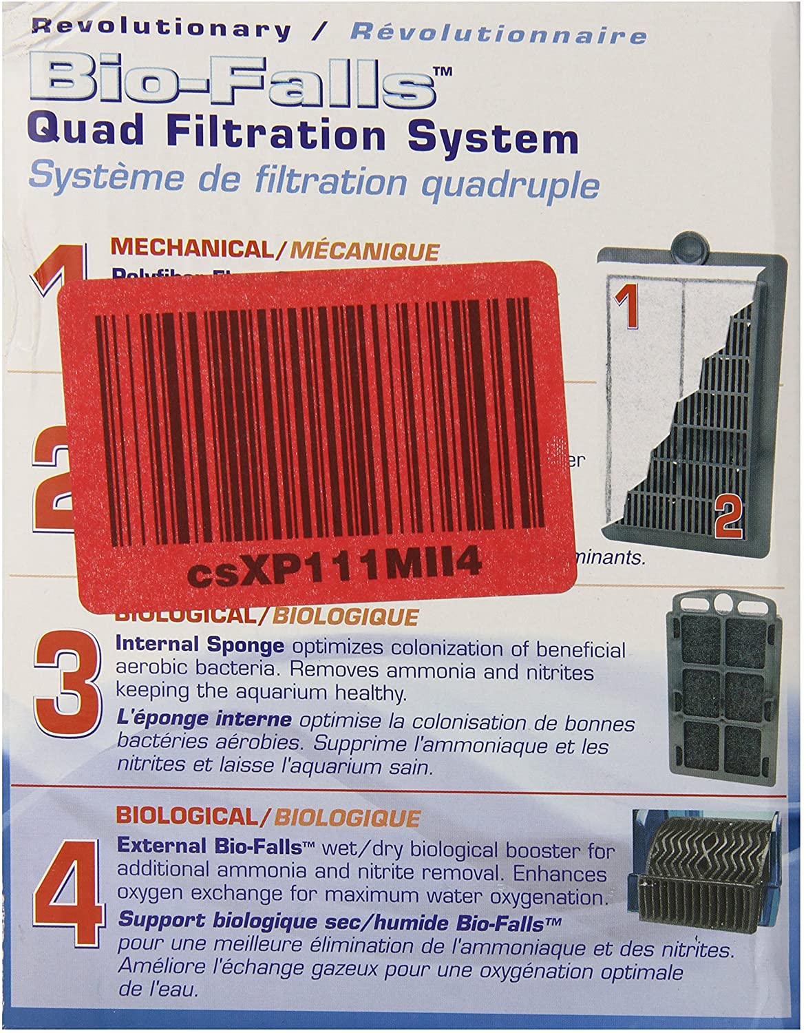 20 Gallon Aquarium Filter - Cascade 100 Aquarium Filter 100 GPH Aquariums/Aquarium Filters Penn Plax