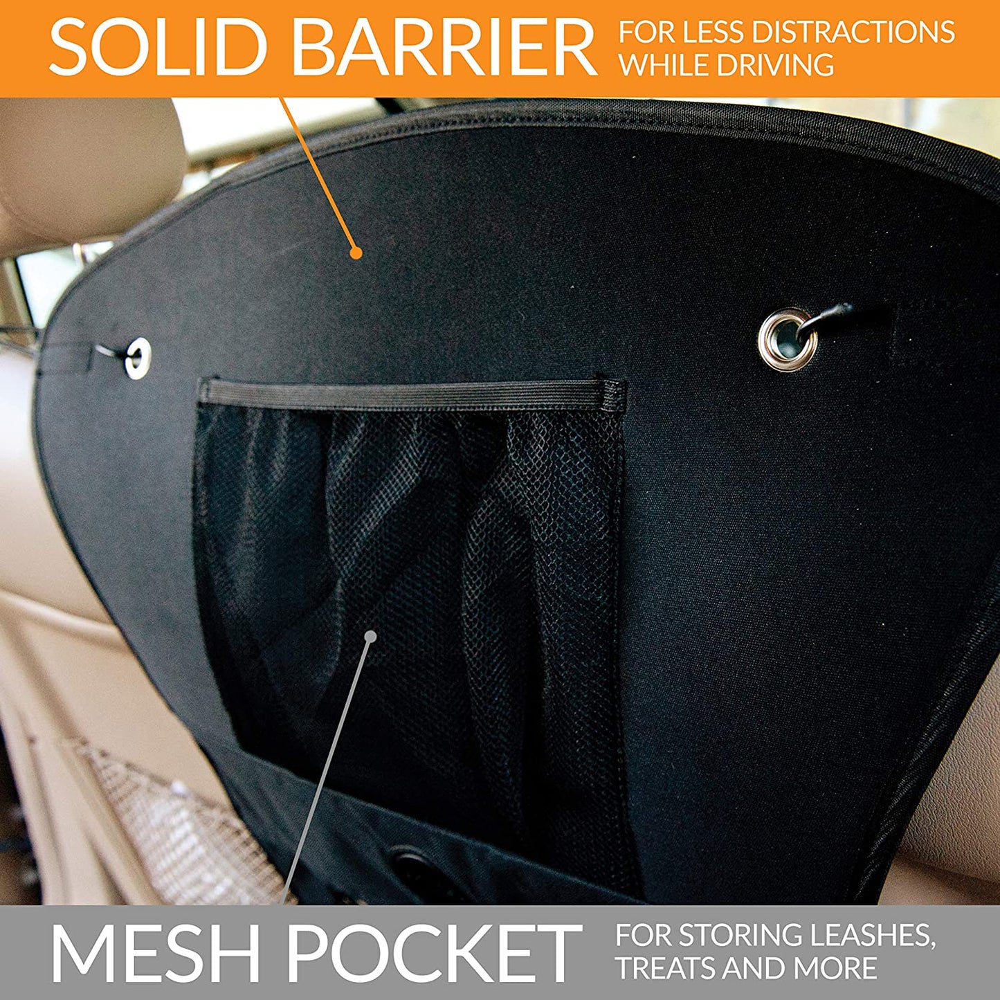 Dog Car Barrier - Pet Travel Safety Barrier - K&H Pet Products K&H Pet Products