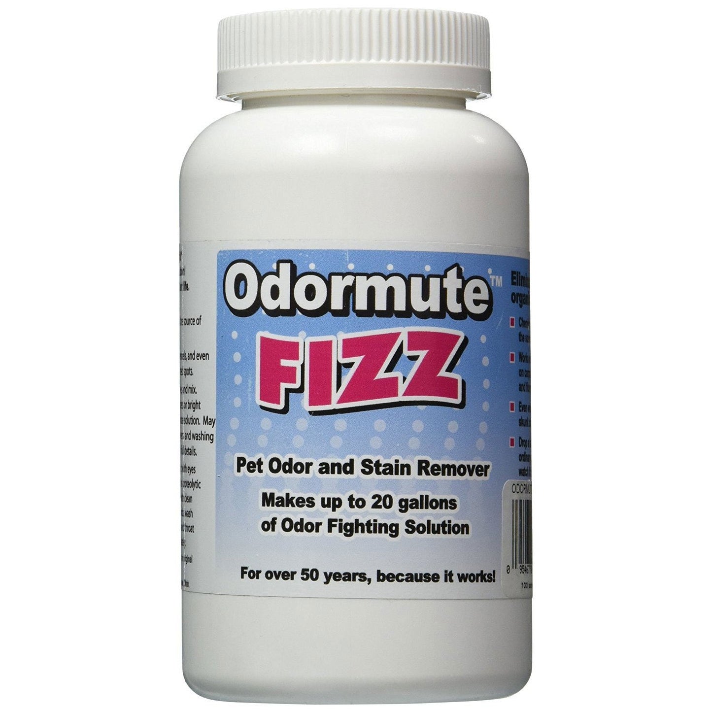 Odormute Fizzy Tabs for Odor Elimination 100 Tablets Hueter Toledo