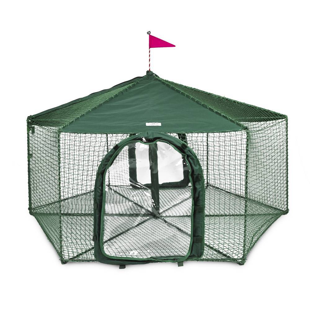 Gazebo Yard and Garden Outdoor Cat Enclosure Kittywalk