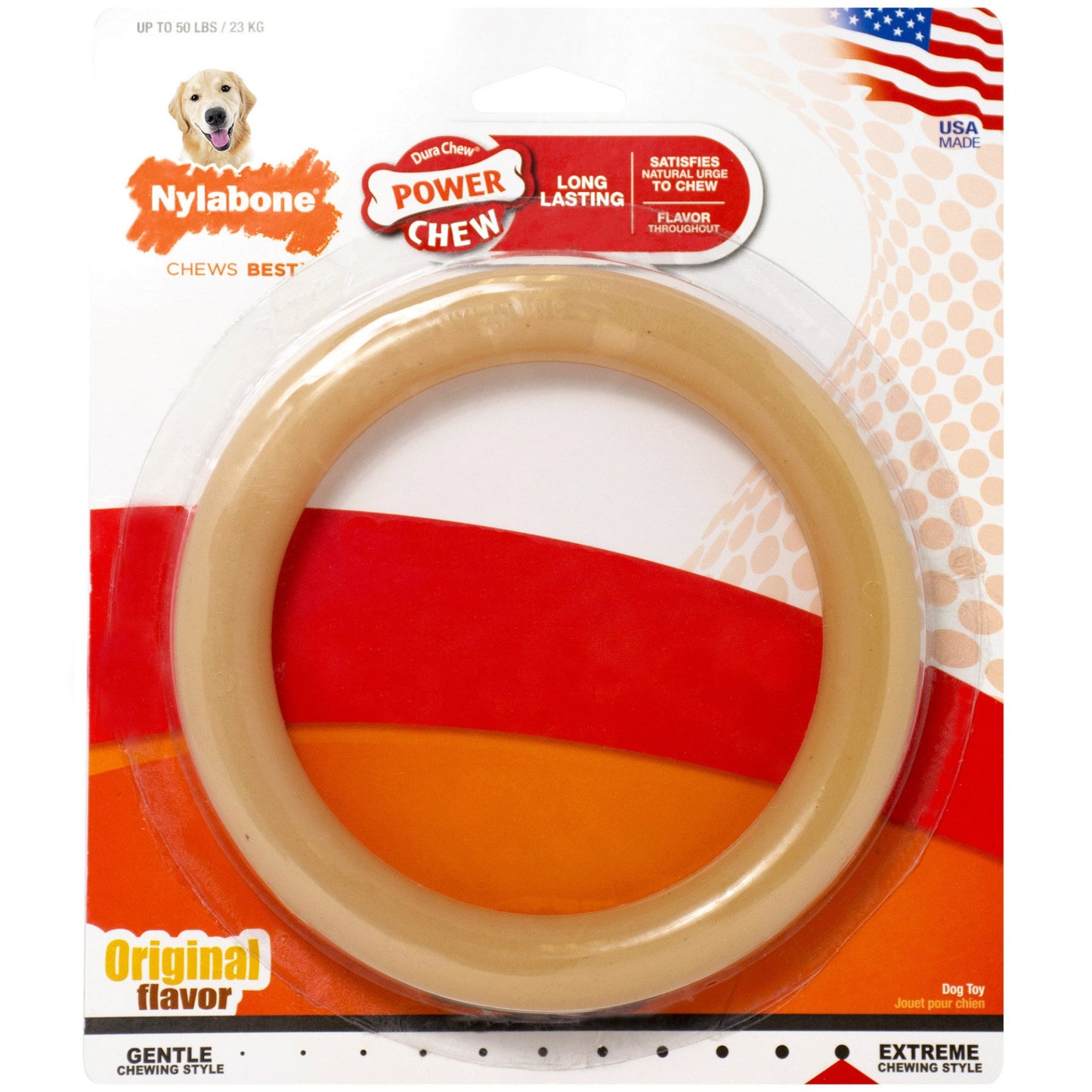 Power Chew Ring Chew Toy Nylabone