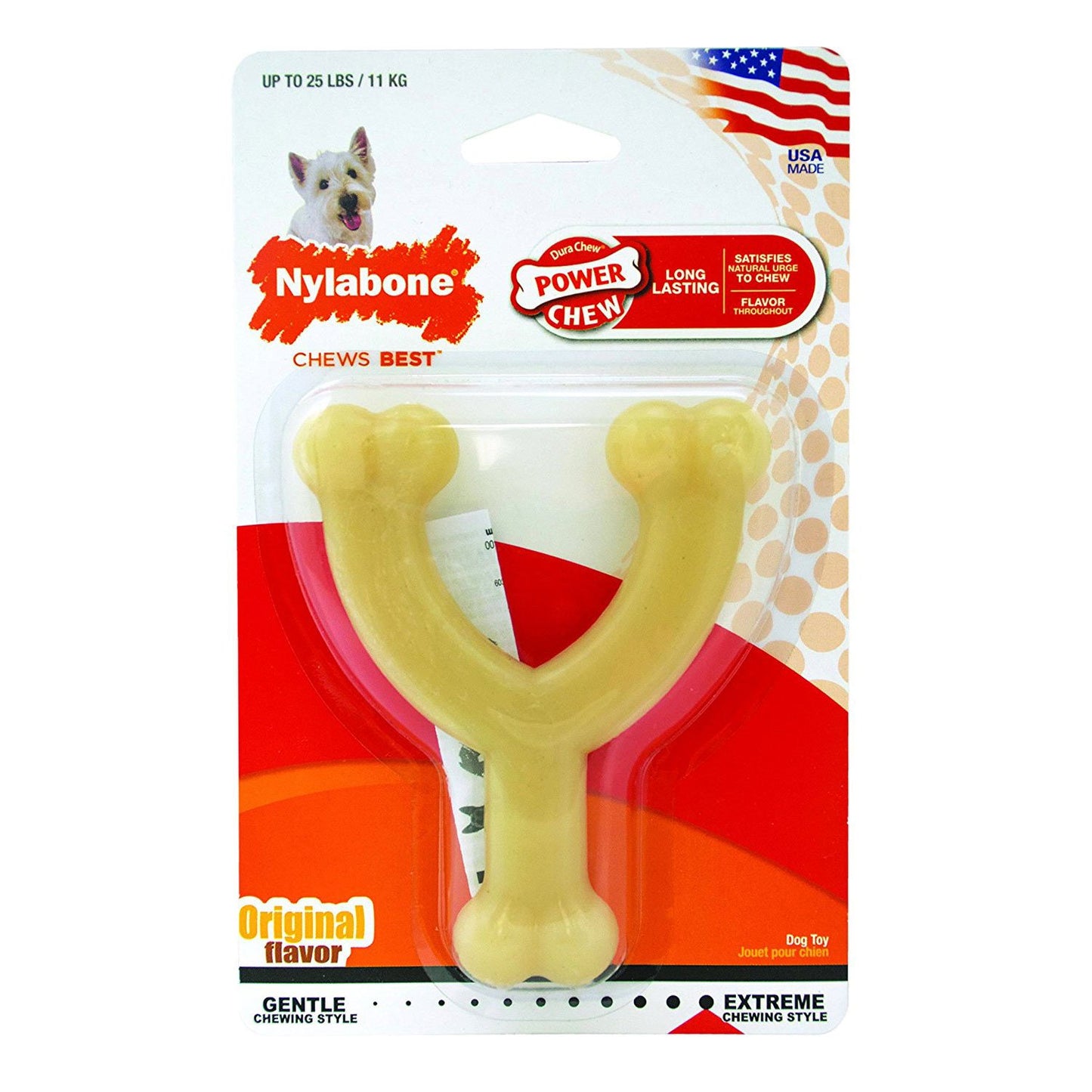 Dura Chew Wishbone Dog Chew Nylabone