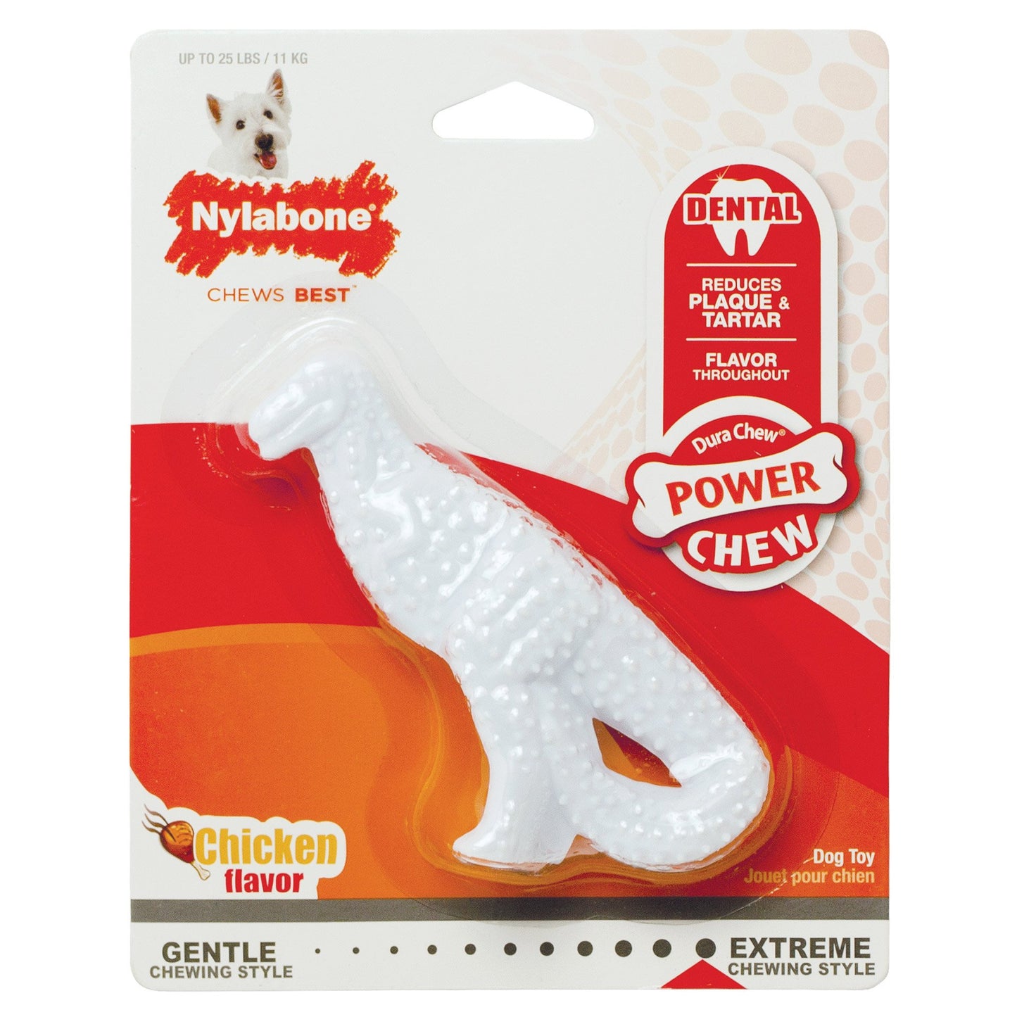 Power Chew Dental Dino Nylabone