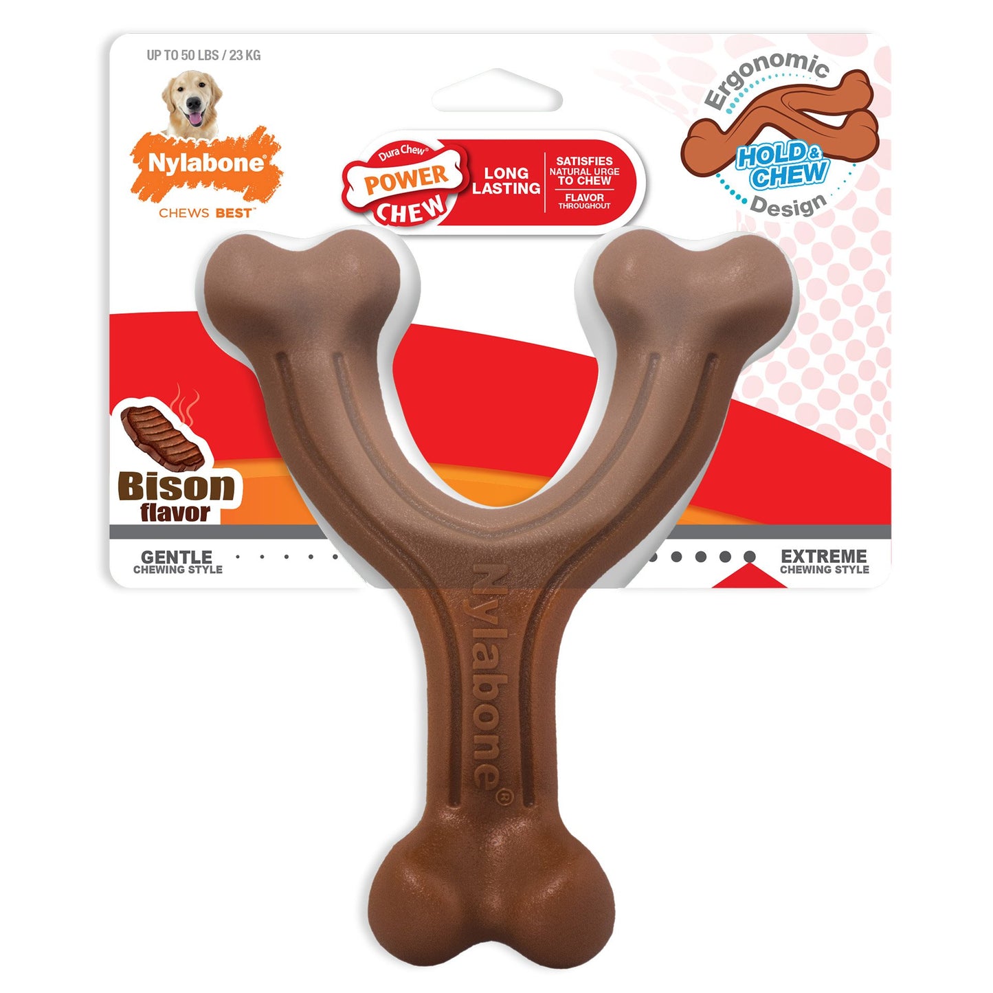 Power Chew Wishbone Chew Toy Nylabone