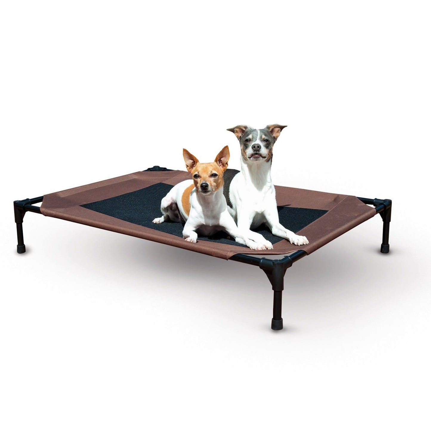 Dog Cot Bed - 200 lb. Weight Capacity - K&H Pet Products K&H Pet Products Large - 30″ x 42″ x 7″ Chocolate