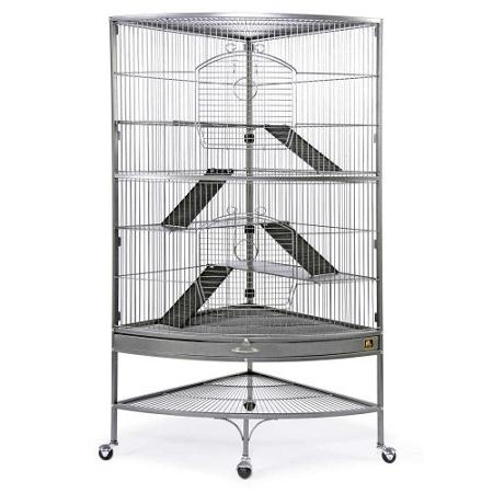 Large Coner Ferret Cage - 39" L x 27" D x 63" H - Prevue Hendryx Small Pet Products Prevue Hendryx