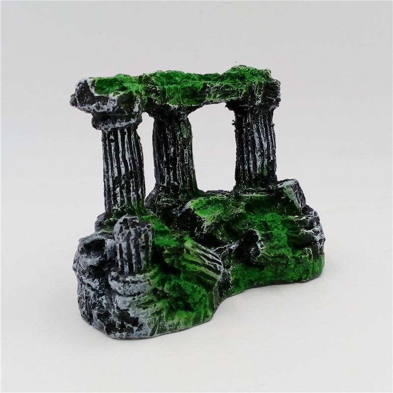 Rome Stone Pillars Aquarium Decor - Fish tank Ornament InfiniteWags