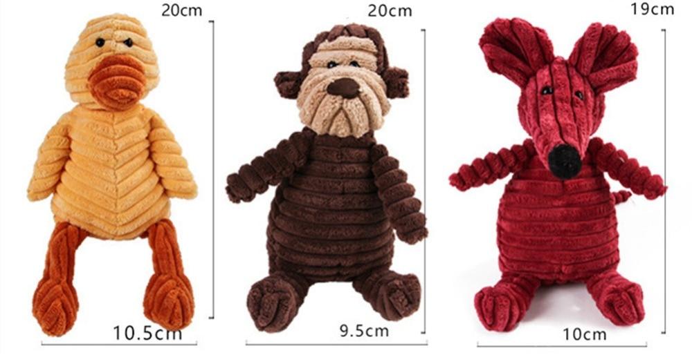 Monkey Dog Toy - Bite Resistant InfiniteWags