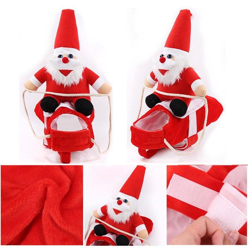 Riding Santa Dog Costume - Christmas Dog Costumes InfiniteWags