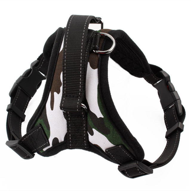 Reflective Dog Harness InfiniteWags Camouflage S