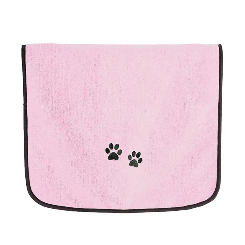 Dog Towel with Hand Pockets - Super Absorbent Microfiber InfiniteWags