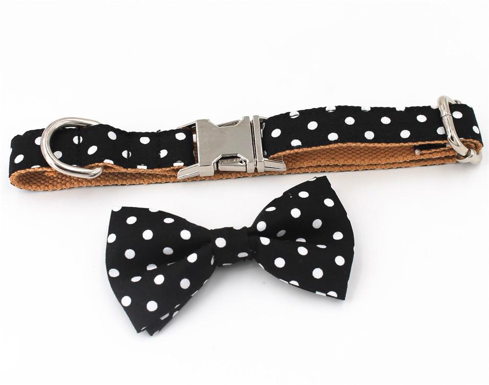 Polka Dot Bowtie Collar InfiniteWags