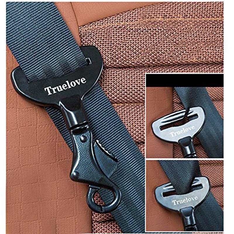 Dog Seat Belt Safety Collar Clip - Quick Release - Universal Adapter InfiniteWags
