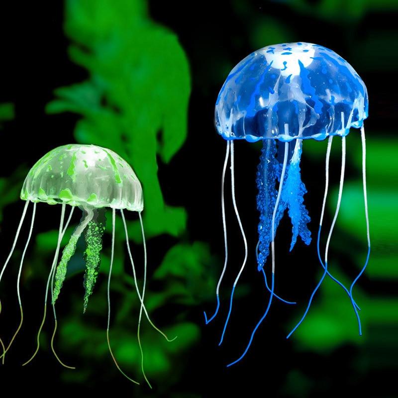 Artificial Glowing Jellyfish - Aquarium Decoration InfiniteWags