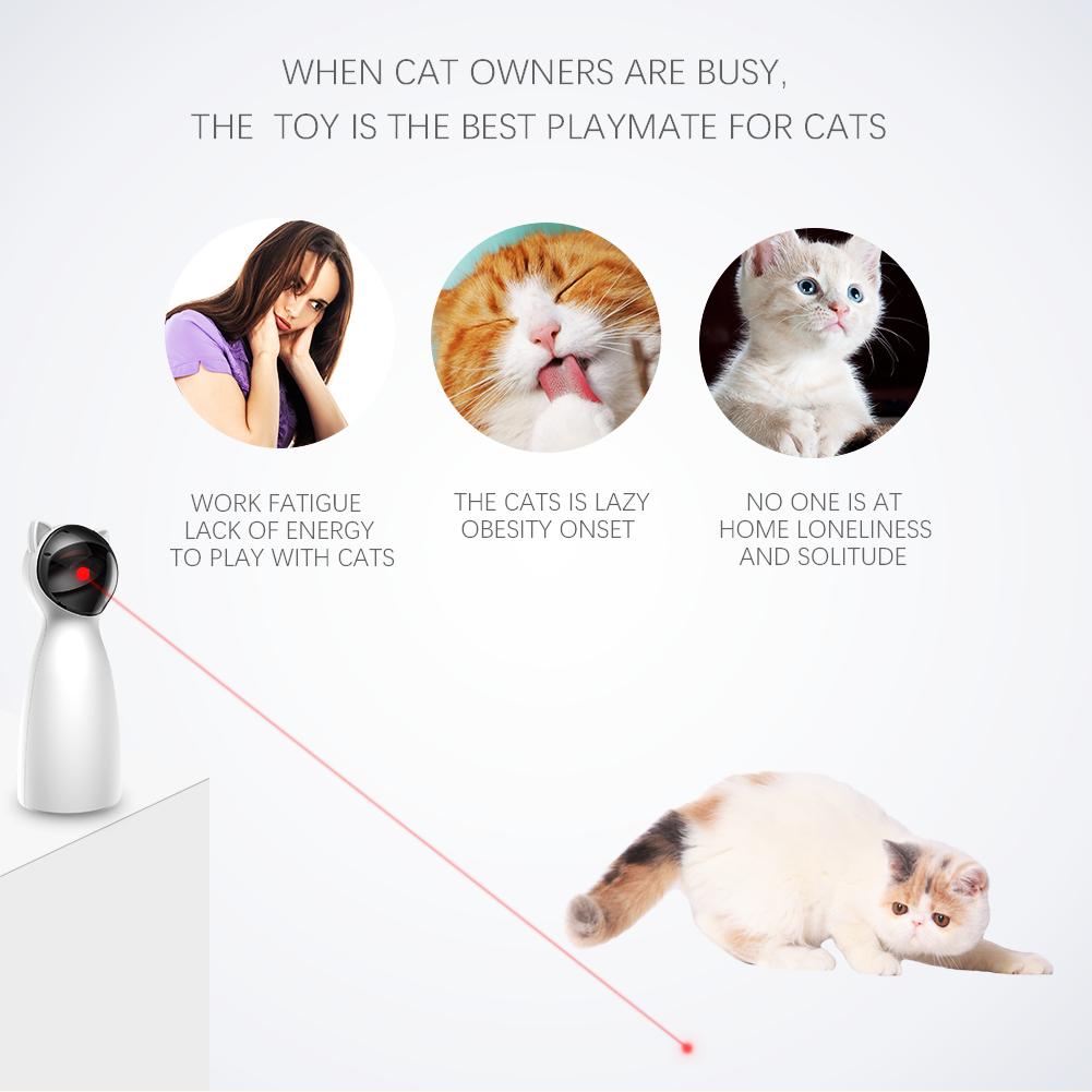 Automatic Cat Laser Pointer Toy InfiniteWags