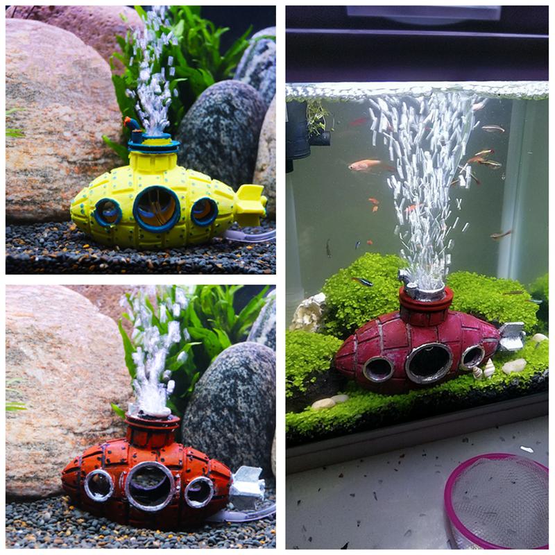 Submarine Aquarium Decor - Air Bubble Decoration InfiniteWags