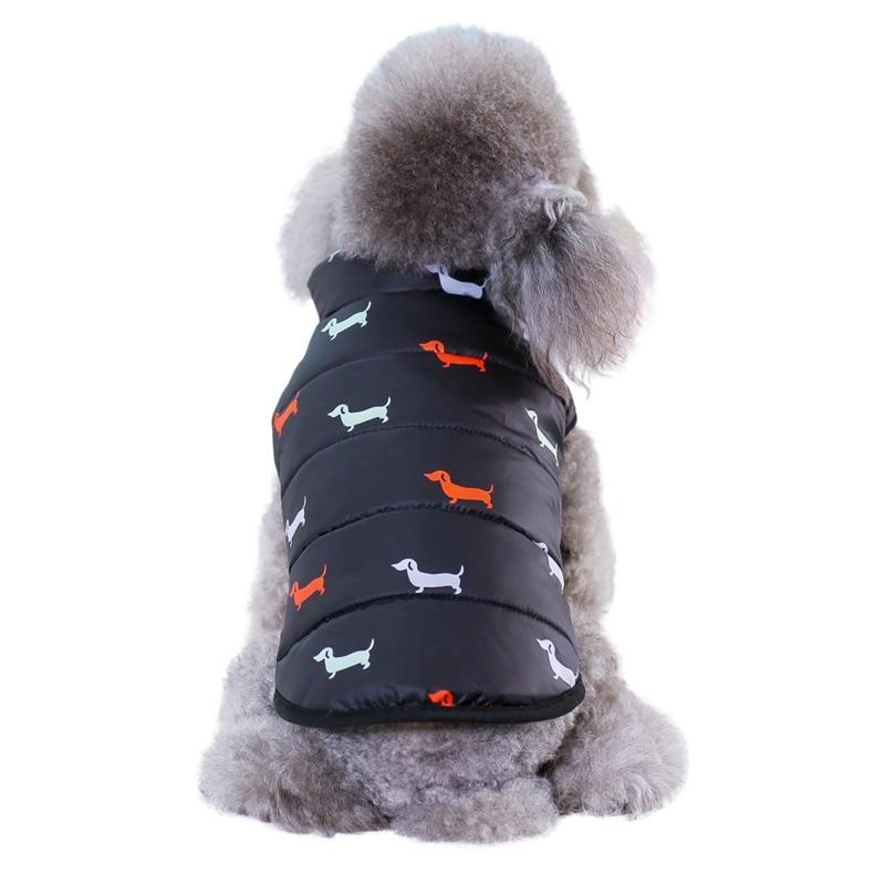 Winter Dog Jacket - Dog Print InfiniteWags