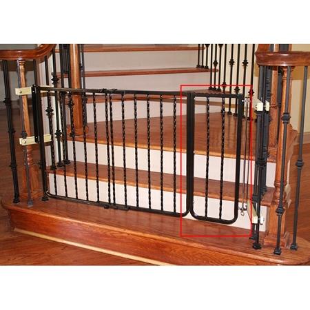 Wrought Iron Decor Gate Extension Pet Gates Cardinal
