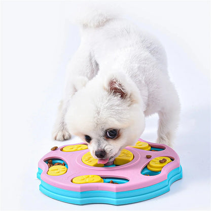 Interactive Dog Food Puzzle Bowl InfiniteWags 